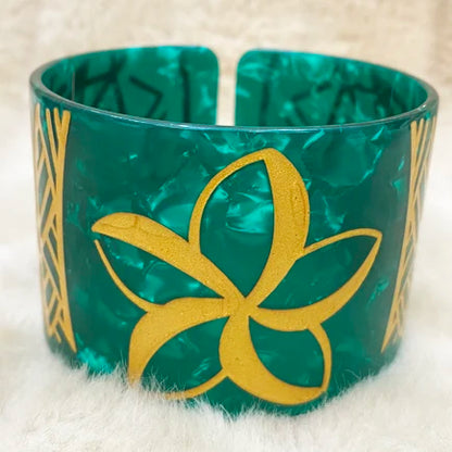 Polynesian Cuff Bangles Thick