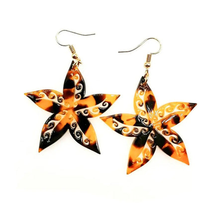 Hawaiian Acrylic Australia Designer Earrings Earring Accessories African Polynesian Jewelry Earring