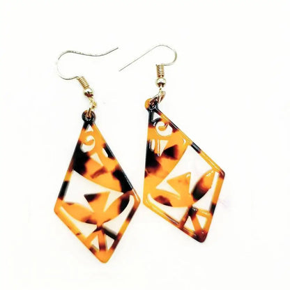 Hawaiian Acrylic Australia Designer Earrings Earring Accessories African Polynesian Jewelry Earring