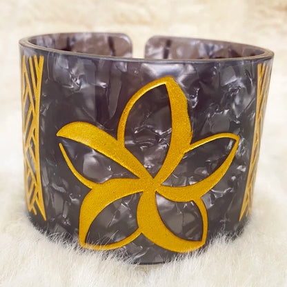 Polynesian Cuff Bangles Thick