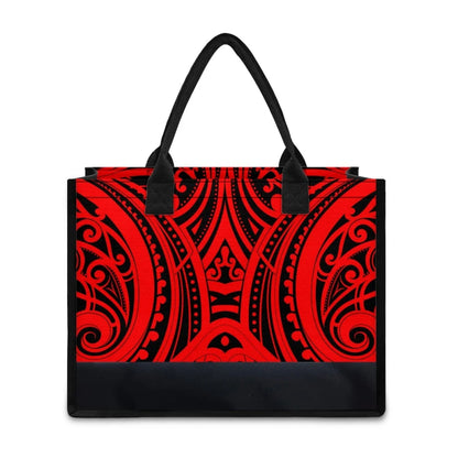 Polynesian Print Elegant Tote Bag