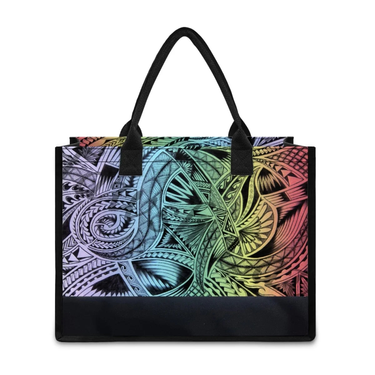 Polynesian Print Elegant Tote Bag