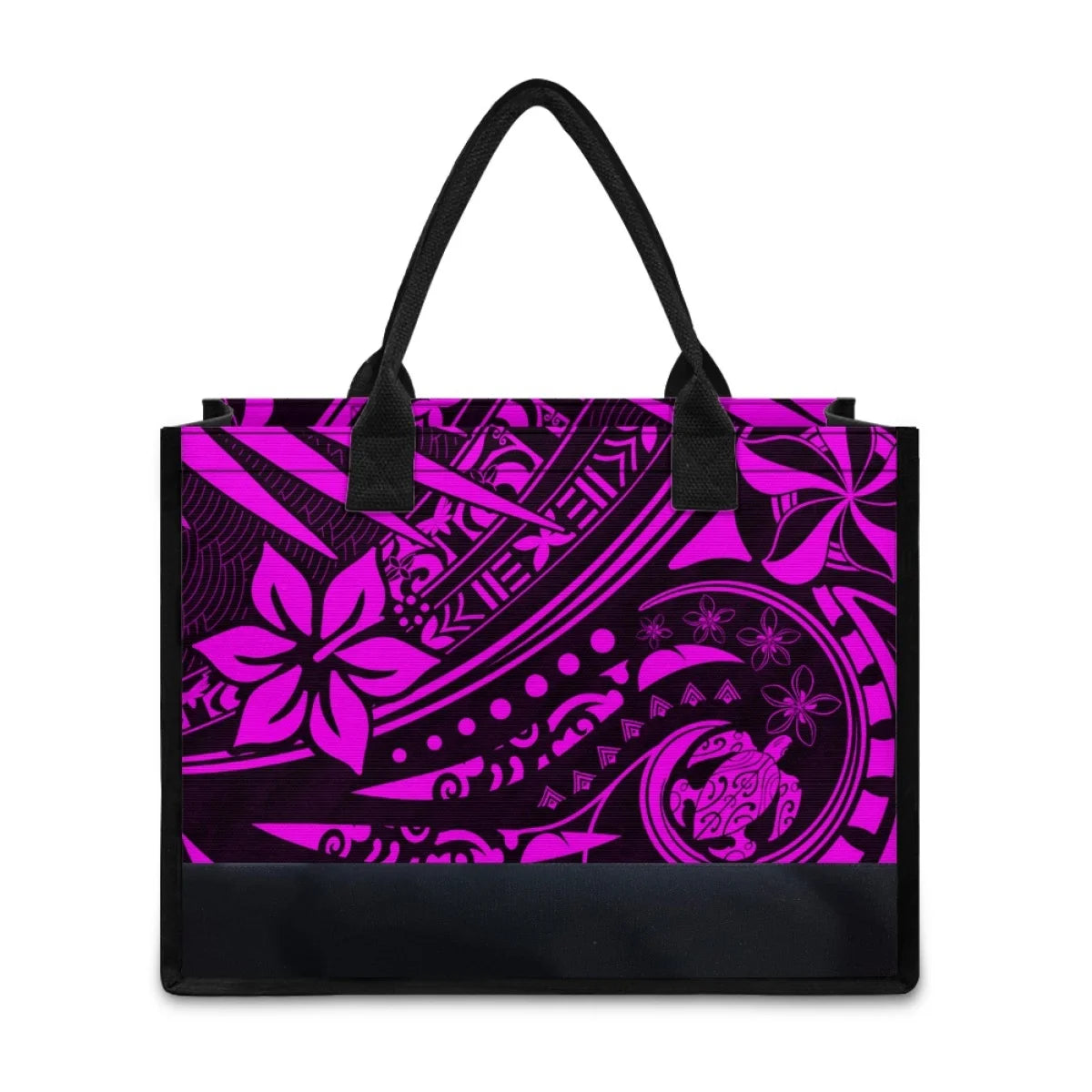 Polynesian Print Elegant Tote Bag