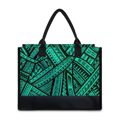 Polynesian Print Elegant Tote Bag