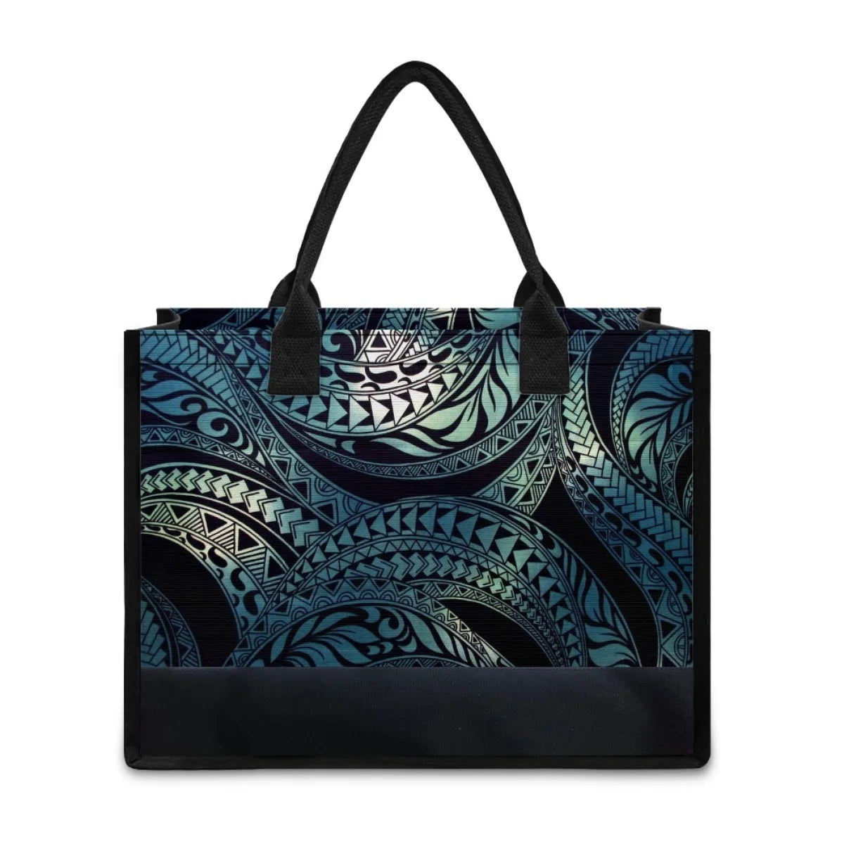 Polynesian Print Elegant Tote Bag