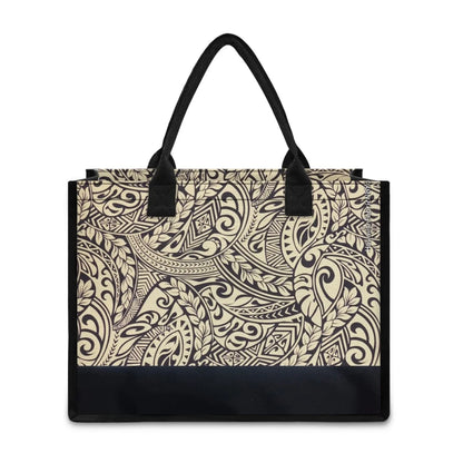 Polynesian Print Elegant Tote Bag