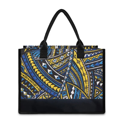 Polynesian Print Elegant Tote Bag