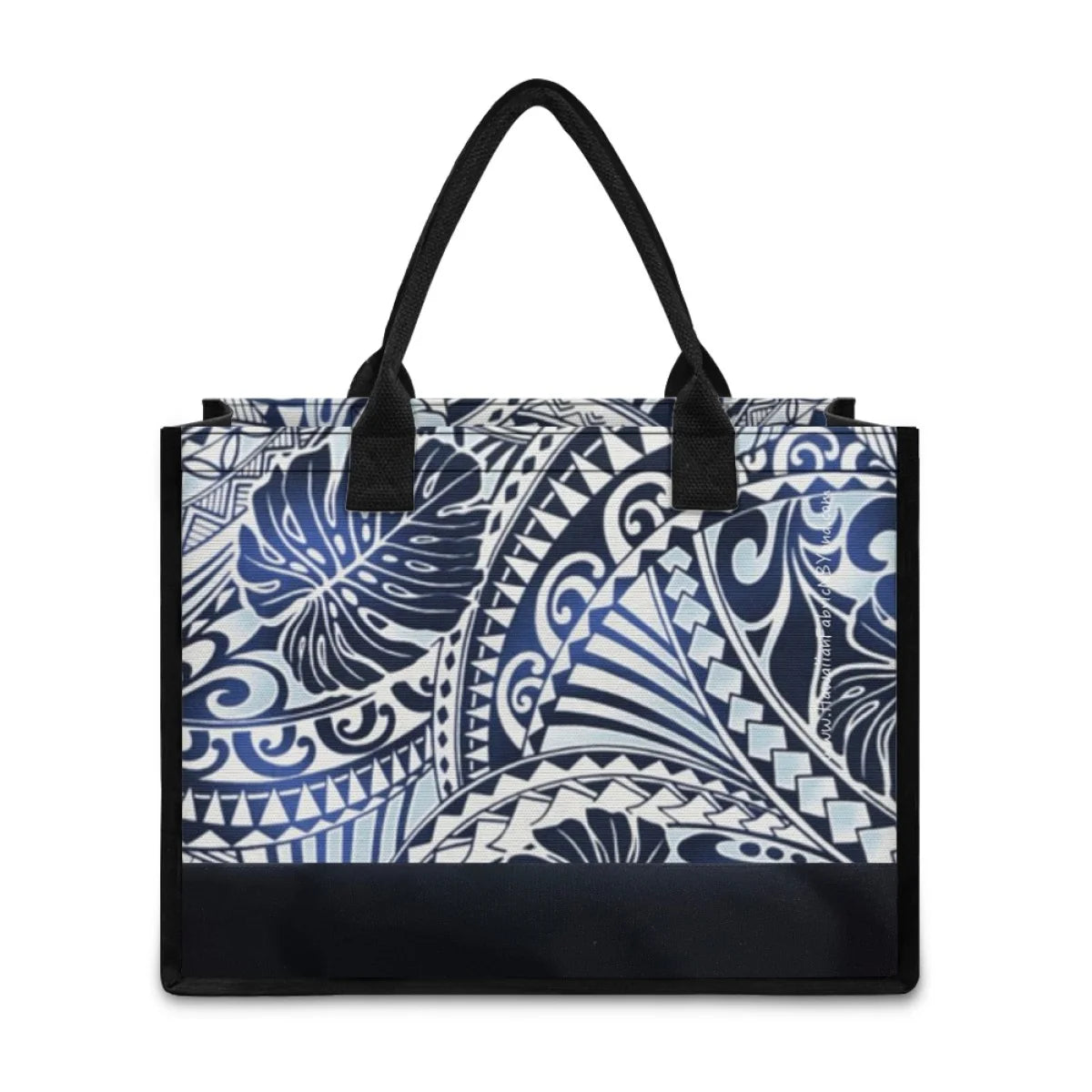 Polynesian Print Elegant Tote Bag