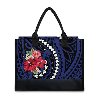 Polynesian Print Elegant Tote Bag