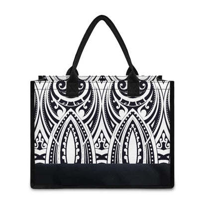 Polynesian Print Elegant Tote Bag