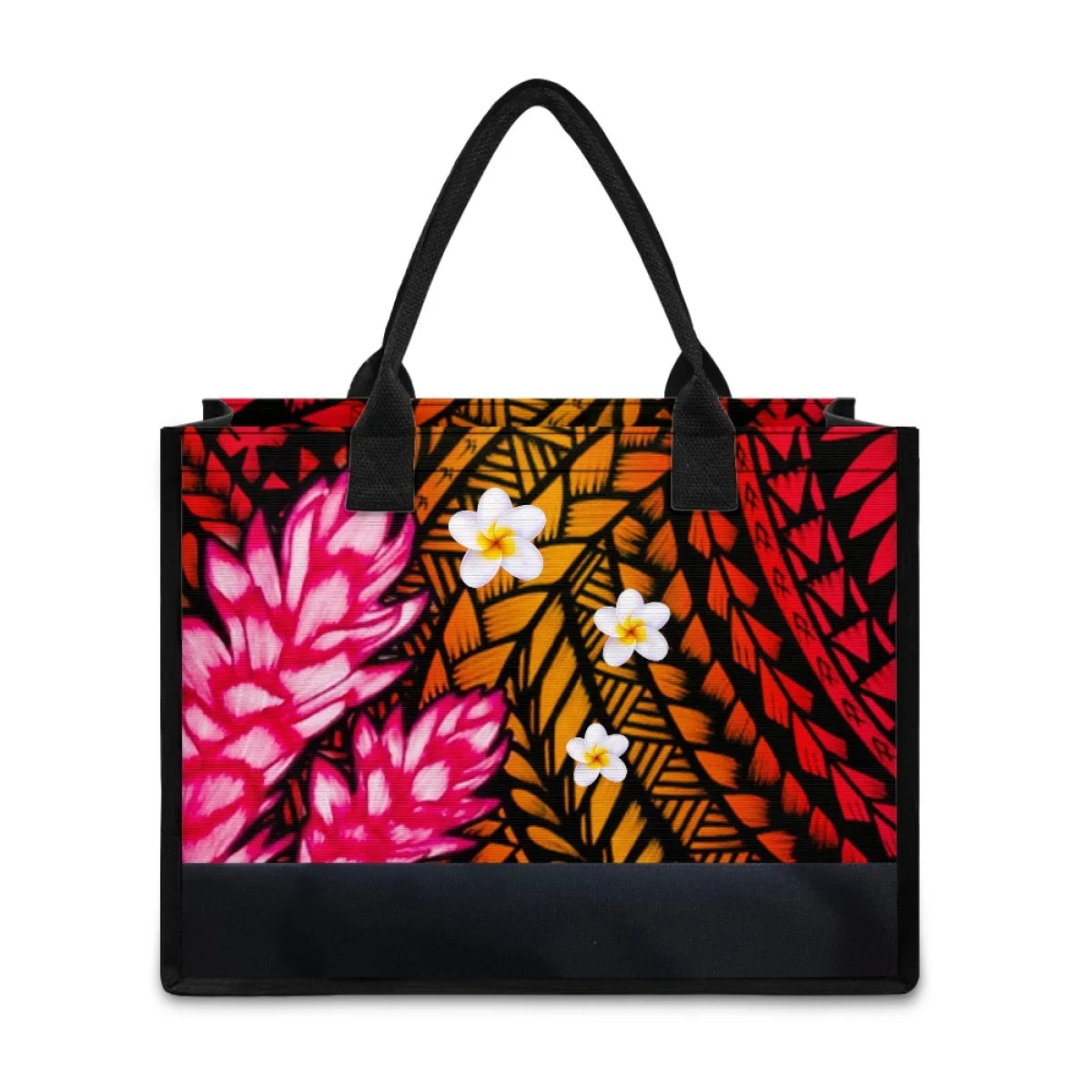 Polynesian Print Elegant Tote Bag