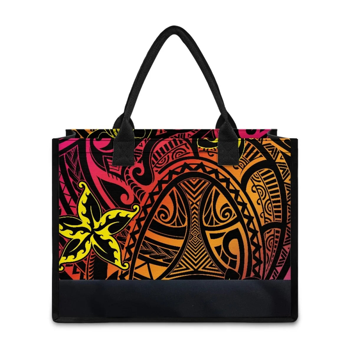 Polynesian Print Elegant Tote Bag