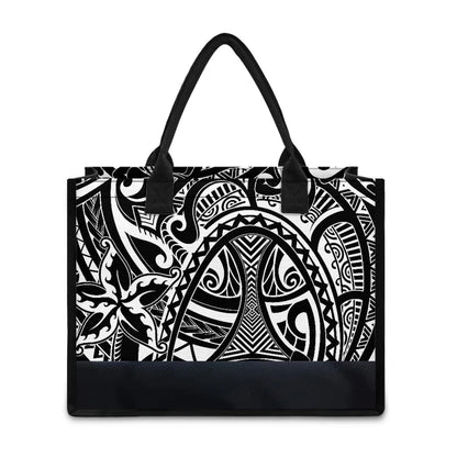 Polynesian Print Elegant Tote Bag