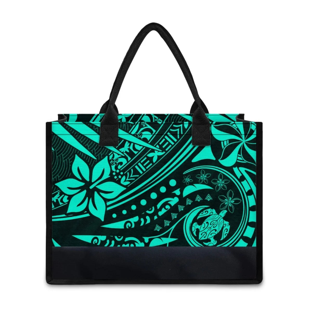 Polynesian Print Elegant Tote Bag