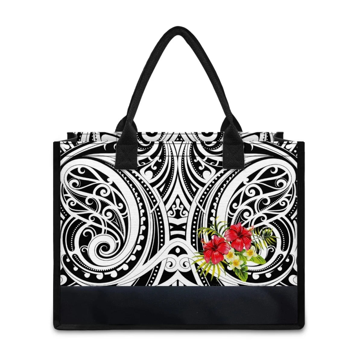 Polynesian Print Elegant Tote Bag