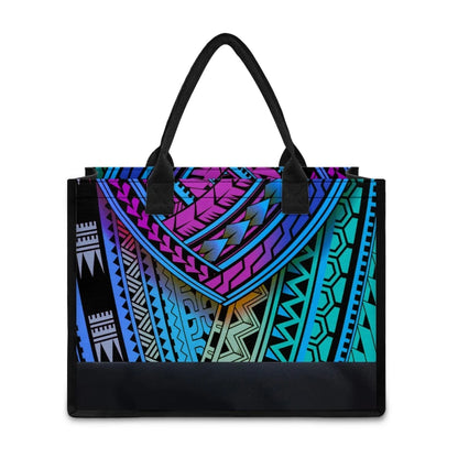 Polynesian Print Elegant Tote Bag