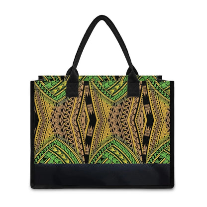 Polynesian Print Elegant Tote Bag