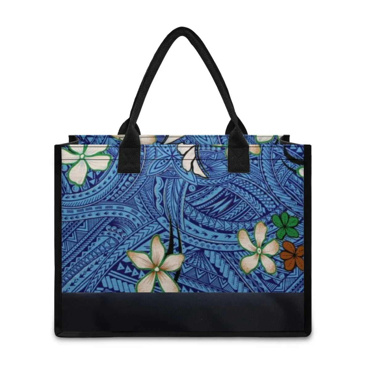 Polynesian Print Elegant Tote Bag