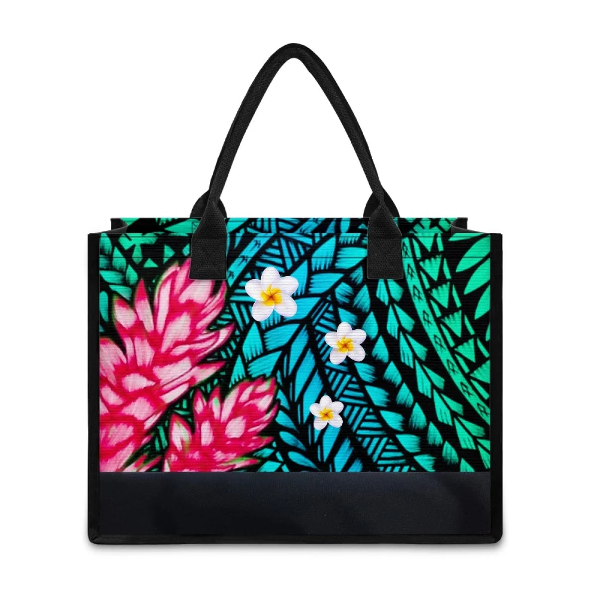 Polynesian Print Elegant Tote Bag