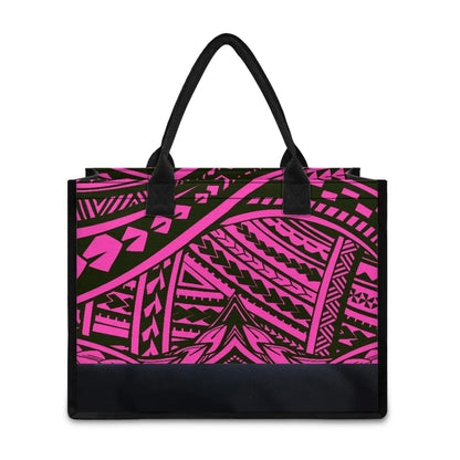 Polynesian Print Elegant Tote Bag